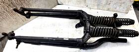 2602-40 Flanders Harley Davidson 1940-1957 Springer Fork Inline Handlebars Knucklehead Wl 45 G560