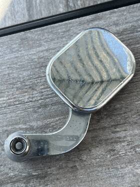 C7ab-5422615-b Ford Oem Cougar Mustang Fairlane Chrome Door Handle C7ab-5422617a 2521