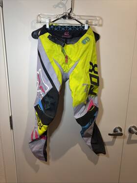 07062-148-26 Fox Racing 360 Intake Youth Boys Off-road Pants Green/blue 28