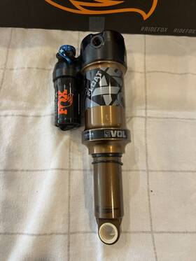 979-01-054 Fox Racing Float X Factory Rear Shock - Trunnion Metric 185 52.5mm Kashima
