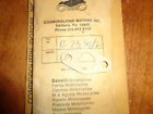 G7339-2 Lot Of Nos Benelli Intake Manifold Gasket Cougar Mini Enduro