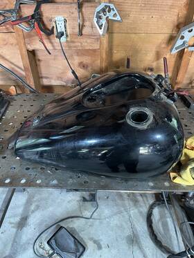 1d7-y1410-00 Gas 07-13 Yamha Roadliner Xv1900 Xv 19 Fuel Tank