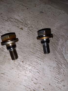 94605101 Genuine Honda Xr75 73-78 Sl70 And Xl70 All Xl75 77-79 Triple Tree Top Fork Bolts Caps