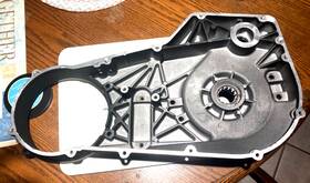60620-94a H-d Genuine Hd Inner Primary Cover For Softail Black Texture P/n