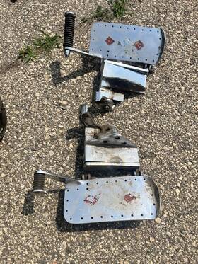 75687 Harley Motorcycle Foot Controls Chopper Touring Flh Shovelhead Fxr Shifter Brake