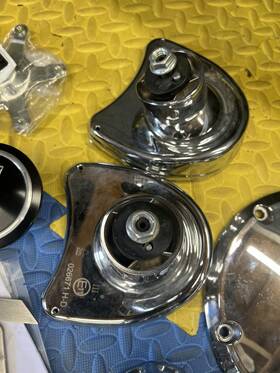 026671 Harley-davidson Street Glide Chrome Fairing Mirrors 06-13