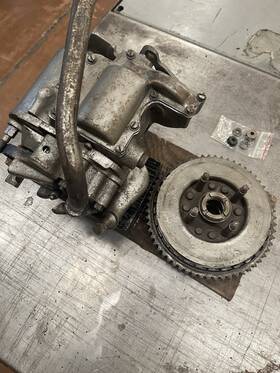 121-38 Harley-davidson Flathead 45 Wl Wr Transmission 2-bolt Gearbox With Clutch Assy