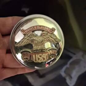123-t Harley-davidson 1983 Hd Shovelhead Fuel Tank Filler Cap Eagle