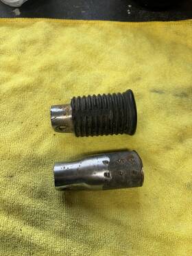 12335 Harley-davidson Foot Pegs Ironhead Shovel Head Panhead Chopper Modified Vintage