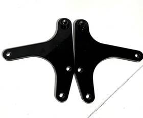 1313-0158 Harley-davidson Trike Suspension Brackets Flhtcutg 2021 Tri Glide P/n