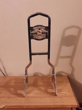Harley Davidson 156037099149 Shovelhead Sissy Bar Back Rest 1972-85 Fx