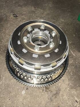 2110-0444 Harley-davidson 37813-11 Clutch Assy / Gear Ring Starter 07-13bt Used