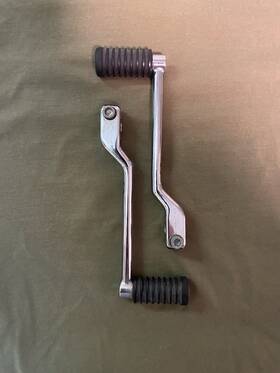214790833 Harley-davidson Oem Heel Toe Shifter Touring Off A 2014 Street Glide