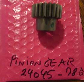 24045-78 Harley Davidson 24045-93 Oem Pinion Gear #24045-78 Green Used