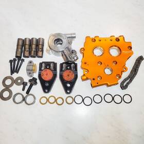 25282-11 Harley-davidson Oem Screaminft Eagle Hydraulic Cam Plate Camshaft And Oil Pump Gears Chain