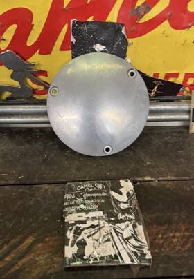 25416-70 Harley-davidson 70-99 Shovelhead Fx Flh 3 Hole Polished Oem Outer Primary Derby Cover