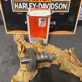 25523-48 Harley Davidson Nos Panhead Cam Shaft Oem Fl Flh Damage Rust