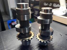 2561707 Harley-davidson Front And Rear Cam Shafts Twin 07-13 Softail 06-17 Flh Flt