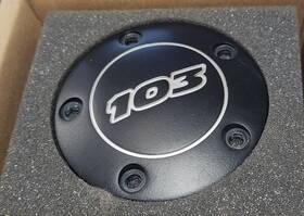 25700081 Harley-davidson 103 Black Points Cover Ignition #25700081