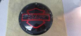 25700904 Harley-davidson Custom Painted Derby Cover Wicked Red Bar And Shield