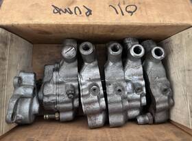 26201-41 Harley-davidson Oem Oil Pump Body Old Chrome Knucklehead Panhead