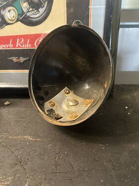 2622-36 Harley-davidson Old Knucklehead Flathead Head Light. Bucket 222f