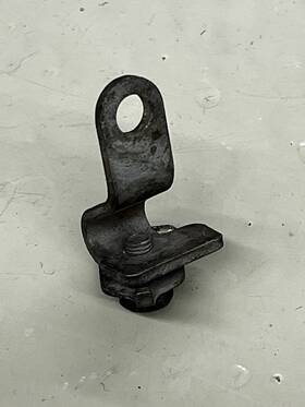 38679-72 Harley Davidson 27449-72 Sportster Xl Throttle Cable Bracket 1972-73 Oem #
