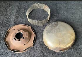 29003-35 Harley-davidson Knucklehead Flathead Panhead J-slot 7 Inch Air Cleaner Oem