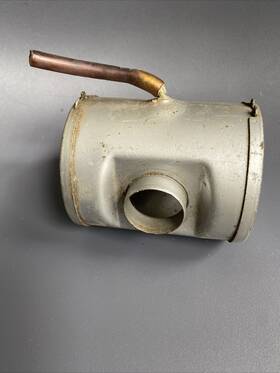 29121-68p Harley Davidson Aermacchi 68-69 Rapido Ml Mls 125 Oem Airbox Center Housing