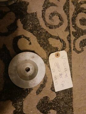30051-48 Harley-davidson Police Panhead And G Servicar Model 51 Generator Fan