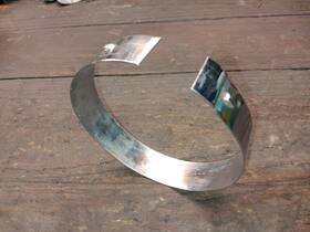 30476-58 Harley-davidson Oem Vintage Chrome Generator Brush Cover Strap 1958-69 Panhead Shovel