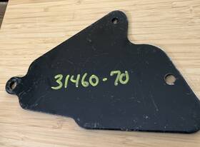 31460-70 Harley-davidson 32460-70 Black Starter Hole Cover Plate