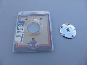 32492-04 Harley-davidson Billet Bar And Shield Timer Cover Twin Cam Dyna Softail Touring