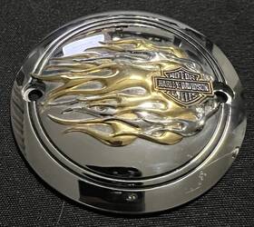 32571-98a Harley-davidson Inch Flames Gas Cover Sportster Xl 883 1200 Circa 1999-2000