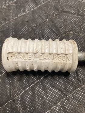 34609-65 Harley-davidson White Panhead Shovelhead Sportster Foot Shifter Peg Wow Genuine