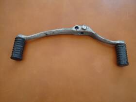 34690-65 Harley-davidson Panhead Shovelhead Original Heal And Toe Shifter Plus Rubber Pegs