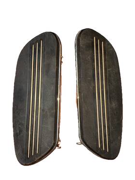 Harley-davidson 363310254271 Floor Boards Foot Set With Inserts Streamliner Touring Rider