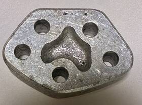 36869-70 Harley-davidson 1970-78 Big Twin Foot Clutch Spacer Block Oem