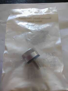 3694 Harley-davidson Nos Genuine Nut Seat Retention Knob