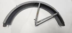 3709-26 Harley-davidson 1926-1934 Rear Wheel Fender B A C Single Solo Springer Frame G988