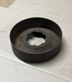 4032-26 Harley-davidson Rear Brake Drum 1926-30 Single B Ba Dl Peashooter Hub Wheel C