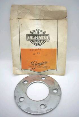 40911-81 Harley-davidson Oem Genuine Motorcycle Part Rear Brake Disc Plate #