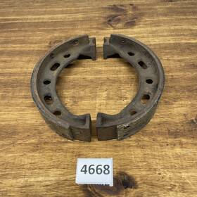 41806-41 Harley-davidson Oem Rear Brake Shoes 45 Flathead Wl Wla Wide 1941-52