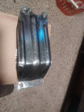 42-0098 Harley-davidson Steel Engine Skidplate Knucklehead Panhead Ironhead
