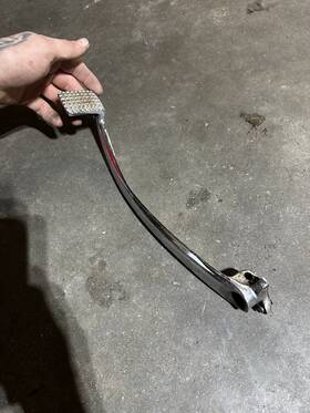 42408-57 Harley-davidson Vintage Ironhead Sportster Brake Pedal Xlch Kh Xlh K Model 900cc