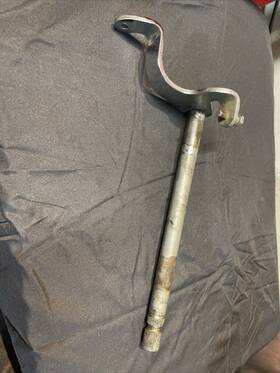 42549-52 Harley-davidson 54-74 Ironhead Sportster Rear Brake Crossover Shaft Used