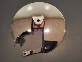 43148-95 Harley-davidson Left Chrome Rotor Cover
