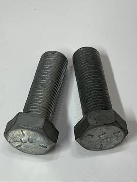 4336w Harley-davidson 2 Genuine 3/8 Inch -24 X 1-1/8 Hex Head Le Bolt Oem