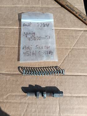 45161-51a Harley-davidson #45161-51 Adjust Screw Control Siren Lockout Cable &spring