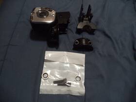 45284-99c Harley-davidson Chrome Clutch Bracket Master Cylinder Reservoir Kit 45284-99 Bk
